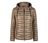 Barbara Lebek - Jacke Down Free mit Kapuze nougat - Gr. - 40
