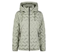 Barbara Lebek - Jacke Down Free mit Kapuze smoke green - Gr. - 40