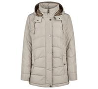 Barbara Lebek - Jacke Down Free mit Kapuze stone - Gr. - 40