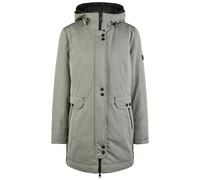 Barbara Lebek - Jacke mit Kapuze sage - Gr. - 44