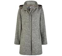 Barbara Lebek - Wolljacke mit Kapuze grey - Gr. - 46