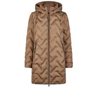 Barbara Lebek Kurzmantel Polar Pearls mit Kapuze Braun Größe 46