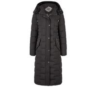 Barbara Lebek - Funktionsmantel Down Free mit Webpelz black - Gr. - 40