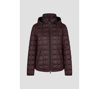 Barbara Lebek - Sandwich-Steppjacke mit Kapuze burgundy - Gr. - 38