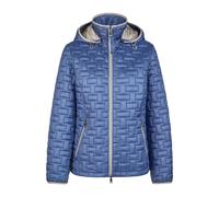 Barbara Lebek - Sandwich-Steppjacke mit Kapuze electric blue - Gr. - 52