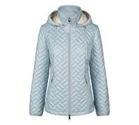 Barbara Lebek - Sandwich-Steppjacke mit Kapuze sky blue - Gr. - 50