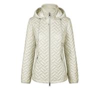 BARBARA LEBEK Steppjacke Damen mit abnehmbarer Kapuze, leichte Übergangsjacke oder Frühlingsjacke mit abnehmbarer Kapuze