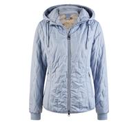 Barbara Lebek - Steppjacke mit Kapuze smoke blue - Gr. - 48
