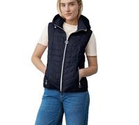 BARBARA LEBEK Steppweste Damen mit Kapuze, moderne Steppweste oder Gilet für Damen mit Kapuze