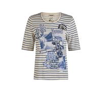 Barbara Lebek - T-Shirts panna cotta/navy (frontprint) - Gr. - 38