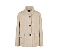 Barbara Lebek - Fake Fur Jacke beige - Gr. - 42