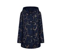 Barbara Lebek - Wolljacke mit Kapuze arctic blue - Gr. - 46