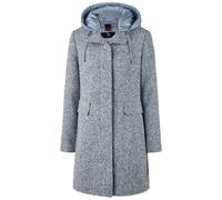 Barbara Lebek - Wolljacke mit Kapuze denim - Gr. - 46