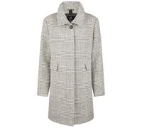 Barbara Lebek - Wollmantel grey/ecru - Gr. - 40