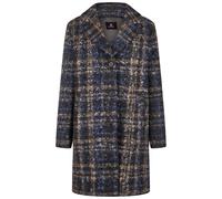 Barbara Lebek - Wollmantel navy/denim - Gr. - 40