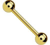 Barbell Kugel Gold