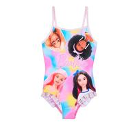 Barbie Badeanzug Mädchen | kleine Geschenke für Kinder | Urlaub Must-Haves | Bademode | Bikini | Einteiler | Schwimmen | Outdoor Spielzeug (DE/NL/SE/PL, Numerisch, 140, Regular, Rosa)