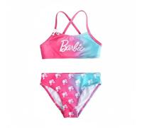 Barbie Bikini für Mädchen, Zweiteiliger Sommer Badeanzug für Kinder, Größen 2 bis 6 Jahre (DE/NL/SE/PL, Alter, 4 Jahre, Regular, Rosa)