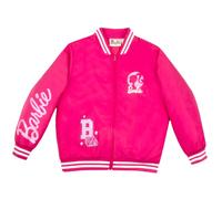 Barbie Bomberjacke für Mädchen, Bomberjacke mit Reißverschluss, für Mädchen, Power-Oberbekleidung, Varsityjacke für Mädchen, Hot Pink/Pink, 14-16