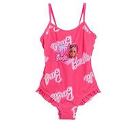 Barbie Mädchen Badeanzug Kinder Rosa Einteiliger Badeanzug Strand Pool Bademode
