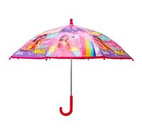 Barbie Regenschirm für Kinder, Einhorn-Design, Rosa
