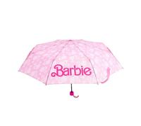 Barbie Regenschirm, Puppen Design, Rosa, Hochfeste Struktur, Handhubwagen, Kunststoffgriff, Fiberglasrahmen, Für Mädchen, Wandern, Reisen