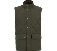 Barbour - ärmellose gesteppte Weste - Winter Lowerdale Quilted Gilet Dark Olive für Herren - Größe XL - Grün Grün XL