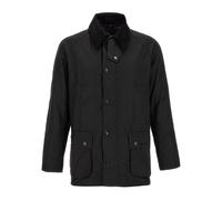 Barbour Ashby Wachsjacke, Schwarz S