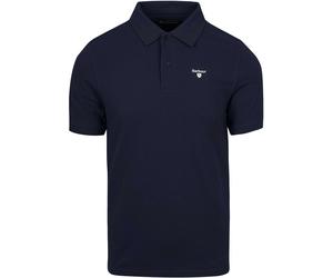 Barbour Basic Poloshirt Dunkelblau - Größe L Blau L