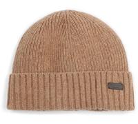 Barbour Beanie Carlton Wolle Camel - Braun
