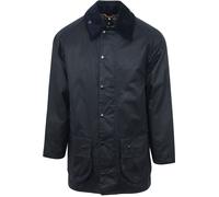 Barbour Herren Parka Jacke Beaufort Wax Jacket MWX0017NY91, Einfarbig, Gr. Small (Herstellergröße: 38), Blau (Navy 000)