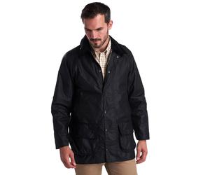 Barbour Beaufort Wax Jacket - Black - 38 / S Klassisch geschnittene Wachsjacke Wachsjacken