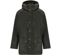 Barbour - Bedale Wax Olive Green Parka - Größe XXL - grün