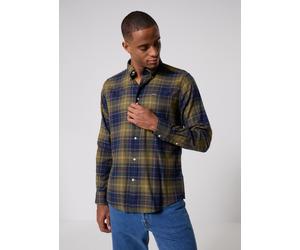 Barbour - Bekleidung Fortrose tailored tartan shirt - Grün - Größe M