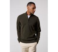 Barbour - Bekleidung holden half zip knitted jumper - grün - Größe XL