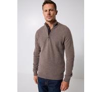 Barbour - Bekleidung holden half zip knitted jumper - Violett - Größe S