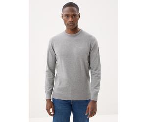 Barbour - Bekleidung Pima Cotton Crew Neck Sweater - grau - Größe XXL