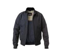 Barbour Blouson Herren Stehkragen Mikrofaser blau, XL