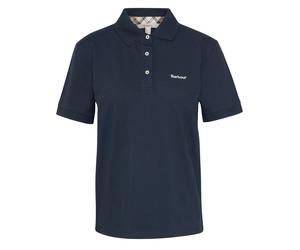 Barbour Bowford Polo Shirt Navy Ladies 40