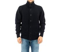 Barbour Cardigan Patch Navy - Größe XXL Blau XXL