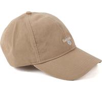 Barbour Basecap aus reiner Baumwolle Modell 'CASCADE' in Beige, Größe 1