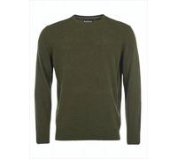 Barbour - Classic Fit Lambswool Sweater With Embroidered Det - Größe XXL - grau