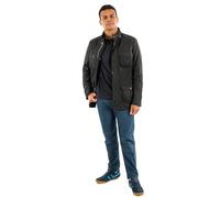 Barbour Corbridge Wachsjacke Schwarz - Größe XL Schwarz XL