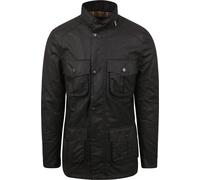 Barbour Corbridge Wachsjacke Schwarz - Größe XL Schwarz XL