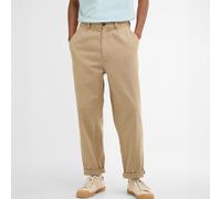 Barbour Cotton Linen Relaxed Trousers - Washed Stone - 36 Bequeme Sommerhosen Hosen