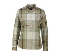 Barbour Damen Hemdbluse aus Baumwolle BREDON Langarm, kitt, Gr. 40