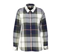 Barbour Relaxed Fit Hemdbluse aus reiner Baumwolle Modell 'MOORLAND' in Marine, Größe 36