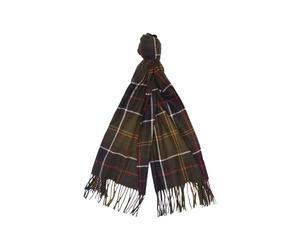 Barbour Damen Klassisches Tartan Tartan Schal, 100% Polyester, 180 x 60 cm, Herbst, Winter