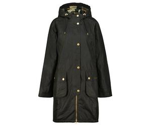 Barbour Damen Parka aus gewachster Baumwolle MARCY WAX, oliv, Gr. 38