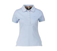 Barbour Damen Poloshirt PORTSDOWN Kurzarm, bleu, Gr. 34